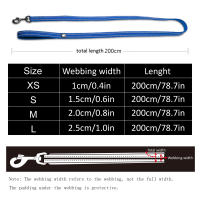 Truelove Soft Pet Leash Reflective Nylon Mesh Padded Puppy Large Dog or Cat Walking Training 11 Color 200cm TLL2112 Dropshipping - details 0