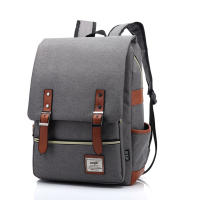 Mochila Vintage para ordenador portátil de 16 pulgadas para mujer, bolso de lona para hombre, mochila de viaje de ocio, bolso informal Retro, mochilas escolares para adolescentes - details 6
