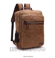 Mochila de lona Vintage para hombre, bolso de hombro de viaje de gran capacidad, mochilas escolares para adolescentes, mochila para ordenador portátil - details 10
