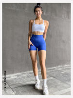 Movimiento de mujeres Yoga sin pantalones cortos de cintura alta Pantalones de deporte Fitness gran elasticidad transpirables cortos APJ - details 10