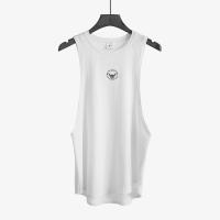 New Men Slim Fit Tank Tops Gym Fitness Bodybuilding Vests Summer Casual Fashion Solid Print Sleeveless Cotton Lengthen T-shirt - details 16
