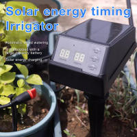 Temporizador de agua Solar, controlador automático de riego por goteo, sistema de riego de flores de jardín, dispositivo de Control de sincronización de energía Solar para césped - details 7