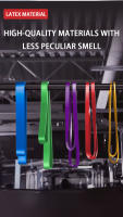 Bandas de resistencia premium Entrenamiento de fuerza mejorado para desarrollar músculos Solución versátil de gimnasio en casa para fitness Yoga Pilates - details 2