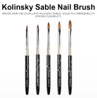 Pincel de Uñas KADS Kolinsky Sable Acrylic para Diseño de Arte de Uñas Herramienta de Manicura Seguro para Uso Profesional y Doméstico - details 0