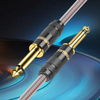 Cable de instrumento de guitarra 6,35, Cable de 1/4 pulgadas, Cable de altavoz TS Mono Jack de 6,35mm para guitarra, amplificador de tambor electrónico, mezclador de Audio - details 10