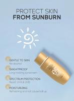 Crema Solar LAIKOU SPF50+ Bloqueador de UV para Piel de Korea Hidratante Suave para Cara y Cuerpo - details 2