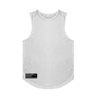 Summer Men's Trendy Brand Printed Gym Sports Bodybuilding Fitness Loose Mesh Quick-drying Workout Sleeveless Shirt - details 15