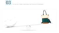 Mochila impermeable para ordenador portátil, de gran capacidad bolso de hombro, bolso de viaje portátil para mujer, Color de contraste - details 30