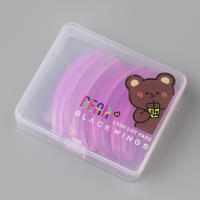The Bear-almohadillas para levantar pestañas, rizador permanente de pestañas, 5 tamaños, varillas para elevador de pestañas, herramienta de belleza de maquillaje de silicona - details 9