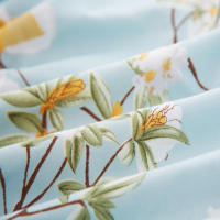 Sábana bajera de algodón estampada, sábanas para cama de cuatro esquinas con banda elástica (sin fundas de almohada), 1 ud. - details 38
