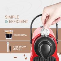 Cápsula de Café Reutilizable para Nespresso en Acero Inoxidable con Almohadilla y Anillo de Dosificación Refillable para Tazas de Espresso - details 1