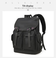 1 mochila genial, bolsa de viaje de gran capacidad con cubierta para exteriores, mochila unisex para estudiantes, mochila informal para ordenador de moda - details 21