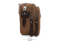 Bolso de lona de diseñador de marca para hombre, mini bandolera de hombro, Bolso de cintura informal de alta calidad, Bolso cuadrado pequeño - details 14