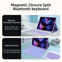 Funda con teclado para iPad DANYCASE compatible con 10.2 iPad 7/8/9th 10.9 10th Air 1/2 9.7 Air3 10.5 Air 4/5 10.9 10.5 Pro 11 9.7 5 6th con ratón artículos peligrosos normales con batería - details 5