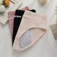 Ropa interior sexy transpirable y menstrual de algodón a prueba de fugas para hombre, ropa interior fisiológica íntima para mujer - details 5