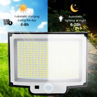 Luz Solar para exteriores con Sensor de movimiento, 318LED, impermeable IP65, luz de seguridad para jardín, garaje y patio - details 3