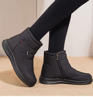 Women Boots 2021 New Winter Shoes For Women Snow Boots Low Heels Botas Mujer Keep Warm Waterproof Ankle Boots Winter Botte Femme - details 6