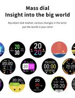 ZL02D-reloj inteligente para hombre y mujer, accesorio de pulsera resistente al agua IP68 con pantalla táctil, seguimiento de actividad deportiva, Bluetooth, compatible con teléfono inteligente, 2023 - details 8