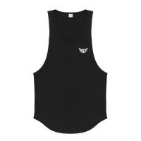 New Plain Casual Fashion Print Tank Top Men Gym Bodybuilding Stringer Sleeveless Shirt Fitness Clothing Sportwear Muscle Vest - details 12