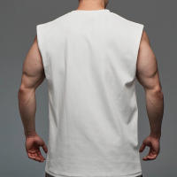 New Summer Gym Clothing Mesh Fitness Tank Top Men Bodybuilding Sleeveless T Shirt Mens Muscle Stringer Tanktop Running Vest - details 11