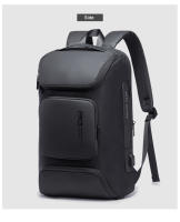 BANGE-Mochila de gran capacidad con carga USB para hombre y mujer, bolso de viaje informal Oxford, resistente al desgaste, a la moda, nuevo estilo - details 11