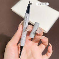 Lápiz de Cejas de Dos Punas Impermeable Punta Fina para Tatuaje de Cejas Duradero - details 7