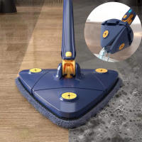 Mopa de Triángulo Ajustable de 360 Grados Limpiador de Ventanas de Microfibra Autogiratorio - details 23