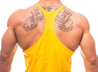 Muscleguys Mens Fitness Bodybuilding Graphic Design Y Back Summer Fashion Casual Bodybuilding Sleeveless Shirt - details 24