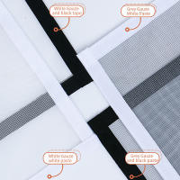 Mosquiteras autoadhesivas y reutilizables para ventanas, pantallas antimosquitos para ventanas, tul, malla lavable personalizable - details 11