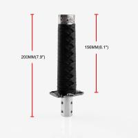 Perilla de cambio de marchas Universal, accesorios para coche, Katana samurái, JDM, 200MM/300MM, con adaptadores - details 9