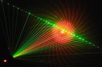 Mini luz de discoteca RGB, proyector láser de escaneo de patrones a todo Color con Control remoto DMX512, efecto DJ, iluminación de escenario para Bar y fiesta - details 15
