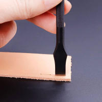 Herramienta de punzonado de cuero, perforadora de bolsas de billetera DIY, corte plano, herramientas de tallado de corte de cuero duraderas, accesorios de cuero, 1 unidad - details 2