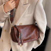 Bolso de Hombro Vintage para Mujeres Estilo de Lujo Bolso Cruzado de Cuero PU Estilo Mensajero Para Damas Bolso de Mano - details 5