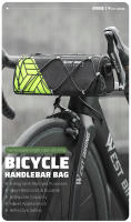WEST BIKING-bolsa frontal para bicicleta, bolso reflectante de colores para manillar de ciclismo, bolso de hombro multifuncional portátil, accesorios para bicicleta - details 0