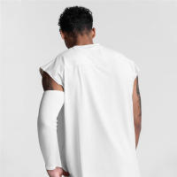 Camiseta sin mangas de entrenamiento para hombre, camisa informal con estampado de cuello redondo, resistente al sudor, cómoda, de secado rápido - details 20