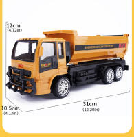 Rc Dumper Truck 2.4G Remote Control Car 6Ch Electric Cars Engineering Vehicle Tractor Toys for Boys Kids Children Christmas Gift - details 14