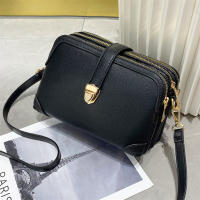 Bolso de Hombro de Moda para Mujer Bolso Cruzado de Cuero PU Bolso Pequeño Casual Bolso de Mensajero de Color Sólido - details 4