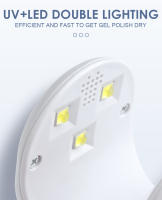 Lámpara LED UV Mini para Uñas Portátil Máquina de Secado Rápido para Esmalte de Uñas Herramienta de Manicura de Único Dedo Cable USB para Viajes Casa Marca KADS - details 2