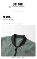 Camisa tipo jersey para hombre Abrigo para hombre Nueva chaqueta de béisbol - details 5