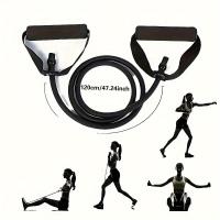 Banda de Resistencia de 5 Niveles con Manijas Yoga Pull de Fitness para Entrenamiento de Fuerza en Casa Deportes y Salud - details 5