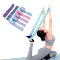 Bandas de resistencia para Yoga, bandas elásticas para entrenamiento de niños y adultos, gimnasio en casa, Pilato, ejercicio, danza, correa de tracción multisección, deportes de Fitness - details 0