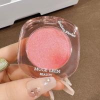 Resalador de Maquillaje Polarizado Rosa Brillo Fino para Mejillas y Ojos - details 16