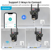 Cámara de Seguridad IP 6K 12MP Tracking Automático Inalámbrico Visión Nocturna Impermeable - details 8