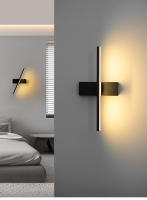 Luz LED de pared para Interior, candelabro de pared con ángulo giratorio ajustable, Simple, CA de 220V/110V, espejo europeo para dormitorio y sala de estar - details 0