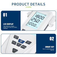 Medidor de PH portátil LCD Digital Probador de Calidad del Agua medidor de acidez analizador de PH de laboratorio 0-14pH -2-18pH prueba para agua de acuario - details 6