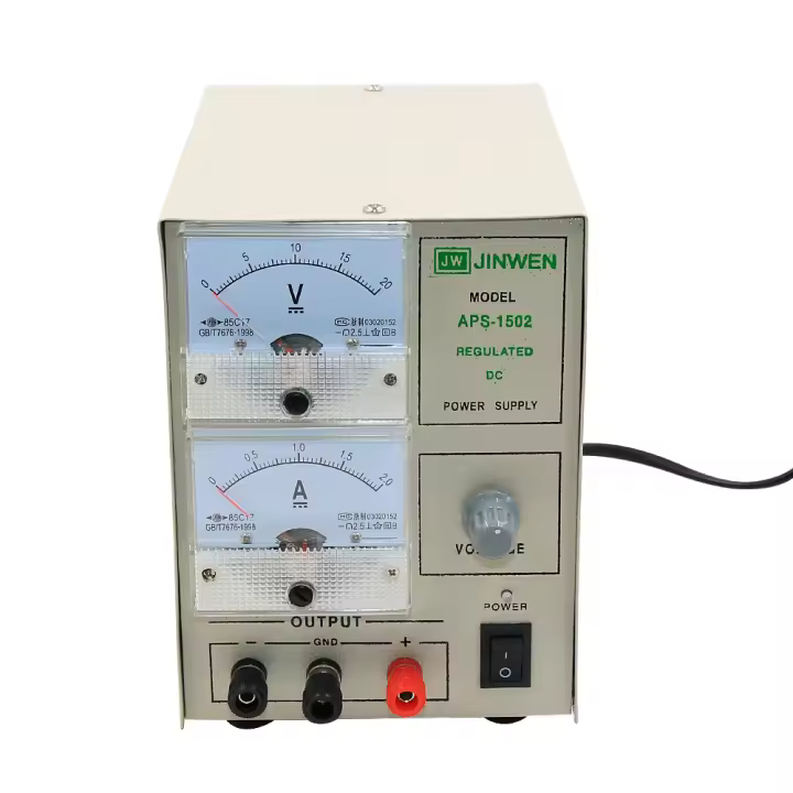 1502 Máquina de galvanoplastia de joyería Kit de chapado en oro y plata Voltaje ajustable 2A con protección de sobrecorriente para procesamiento de artesanías de joyería - 1