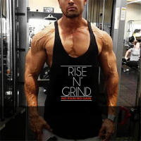 New Mens Cotton Breathable Tank Tops Shirt Gym Fitness Vest Sleeveless Male Casual Bodybuilding Sports Running Workout Clothes - details 15