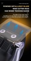Kemei-cortadora de pelo profesional lavable, maquinilla eléctrica recargable para cortar el pelo de barbero, cortador impermeable IPX7 - details 2