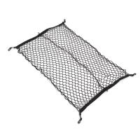 Bolsa Organizadora de Maletero de Coche en Nylon Negro con 4 Gancho Red de Malla para Almacenamiento de Equipaje - details 2