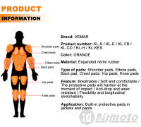 Equipo de protección CE para motocicleta, protección trasera, chaqueta de Motocross, Protector, hombreras, codera, equipo de motocicleta - details 2
